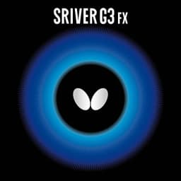 Butterfly Sriver G3 FX table tennis rubber